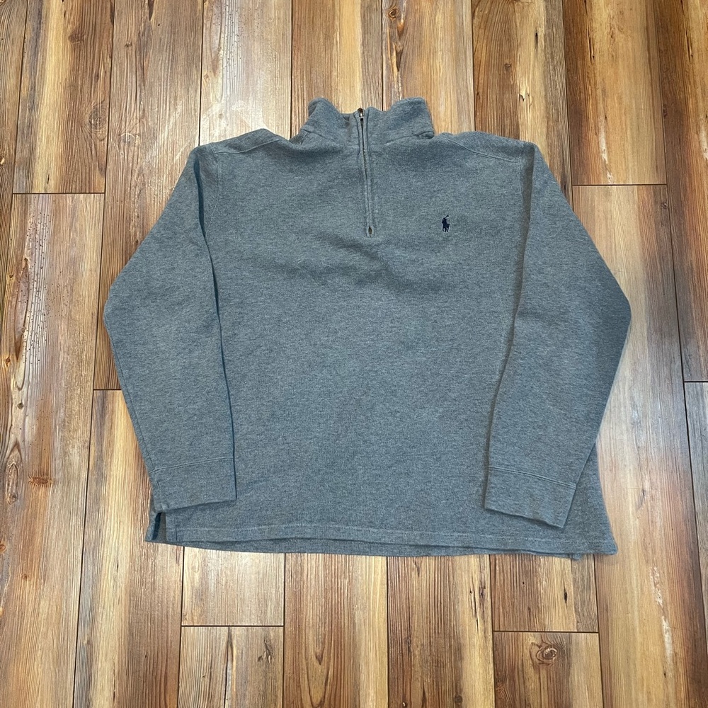 Polo Ralph Lauren Grey Quarter zip